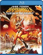 Top Sci-Fi Film and Cult Epic Barbarella Blu-Ray Cover 