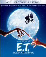 E.T. The Extra-Terrestrial Anniversary Edition Blu-Ray Cover