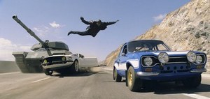 Vin Diesel flying high once again in the top action movie of 2013, Fast & Furious 6