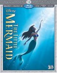 The Little Mermaid Blu-Ray Cover
