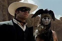 Armie Hammer and Johnny Depp team up in one of the top action films of 2013, The Lone Ranger