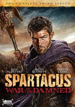 Spartacus: War of The Damned - The Complete Third Season DVD Cover