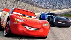 Lightning McQueen (Owen Wilson) figures out his place in a new, fast-paced racing world in Cars 3.