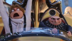 Steve Carell and Steve Carell does double duty as the despicable Gru and his handsome brother Dru in the top 2017 animated film, Despicable Me 3