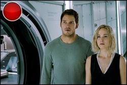Chris Pratt and Jennifer Lawrence go on a fantastic voyage in the top 2016 sci-fi film, Passengers.