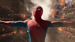 Tom Holland is Spider-Man in action in the top 2017 action film, Spider-Man: Homecoming