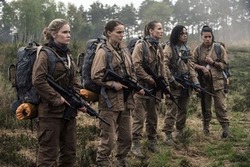 Natalie Portman, Gina Rodriguez, Tessa Thompson, Tuva Novotny head into the unknown in the top 2018 sci-fi film Annihilation.