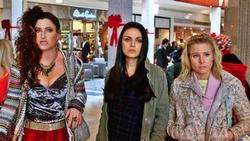 Kathryn Hahn, Mila Kunis and Kristen Bell are once again moms up to no good in the top 2017 comedy A Bad Moms Christmas.